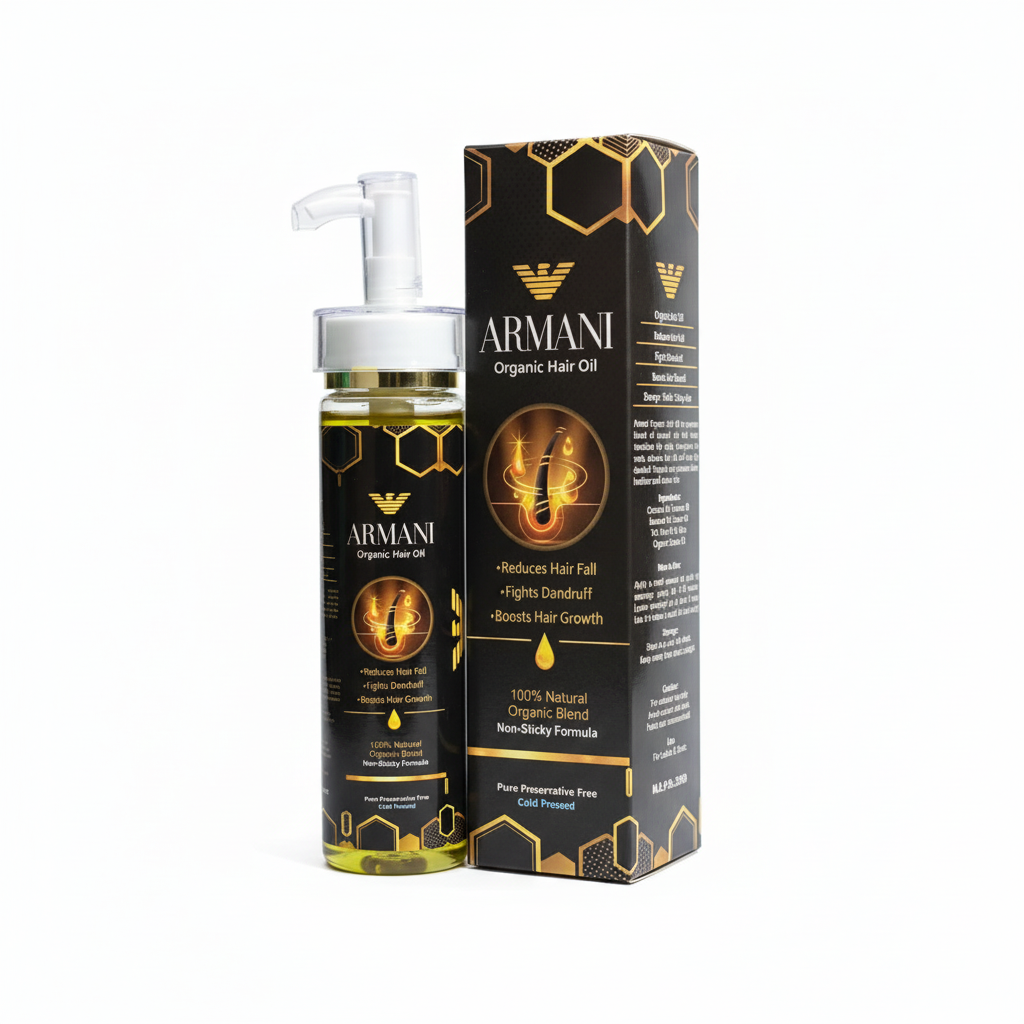 ARMANI Organic Hair Oil